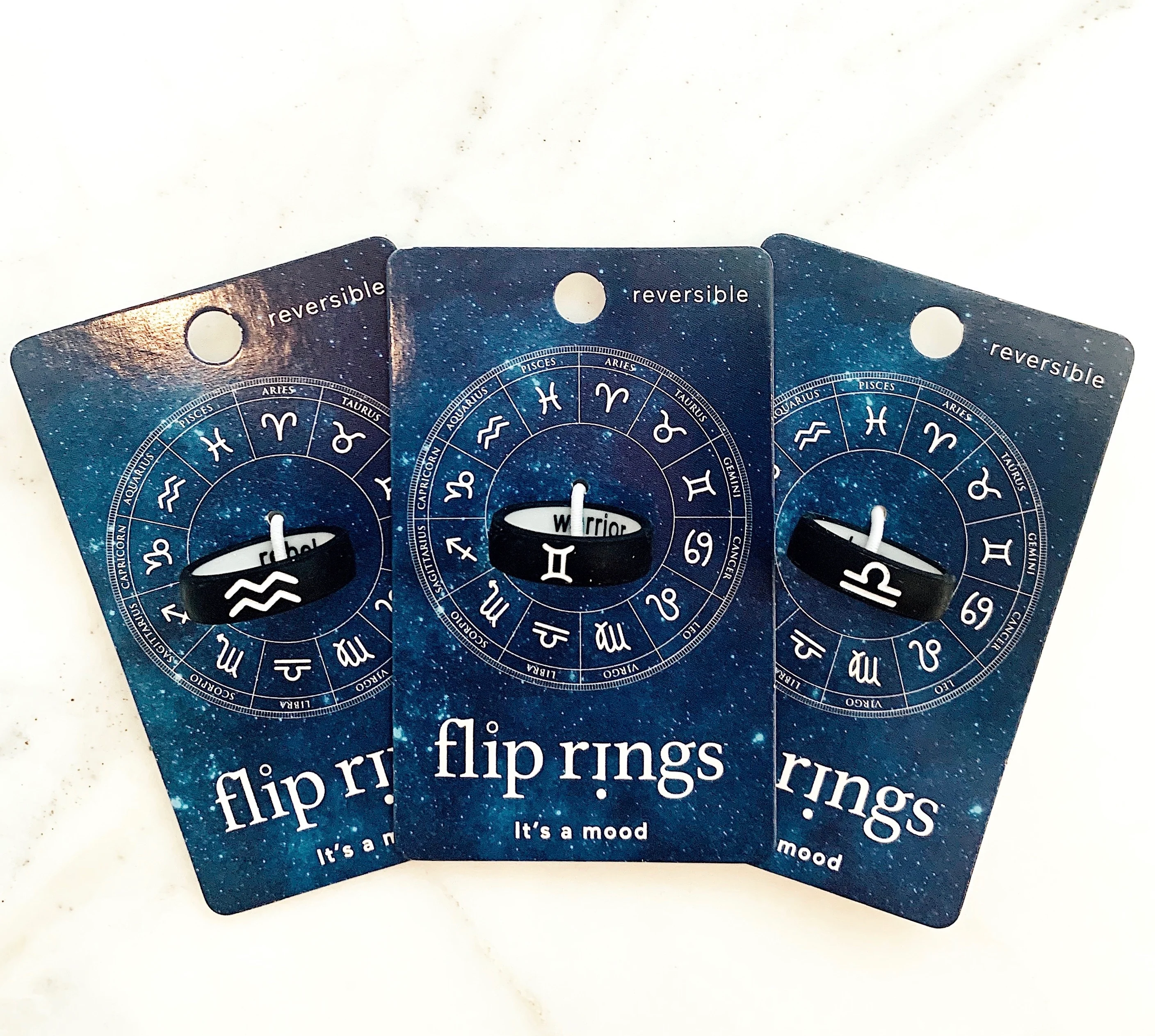 Flip Reversible Gemini / Warrior Ring - Image 4