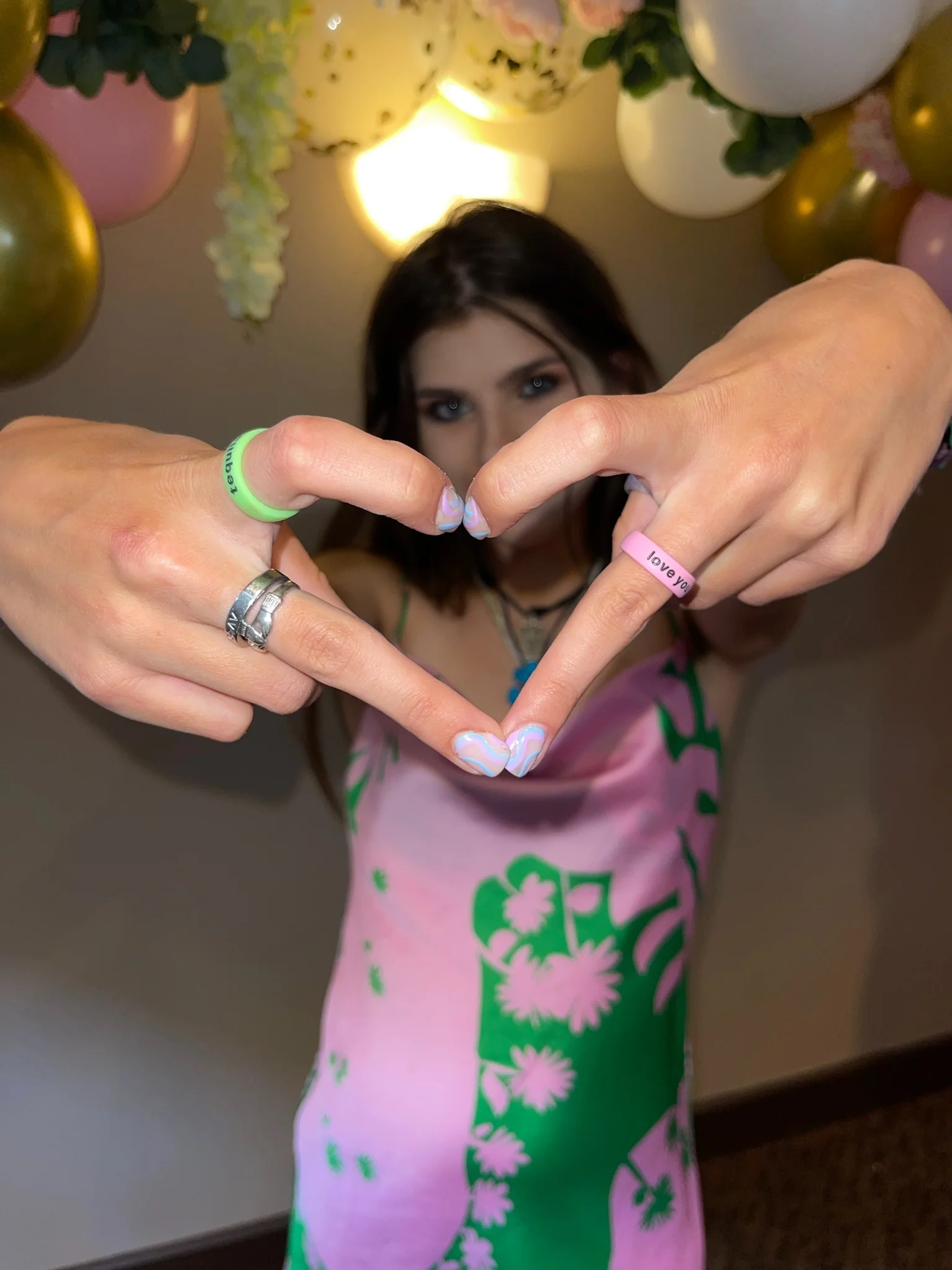 Flip Reversible love you / say it back ring - Image 17