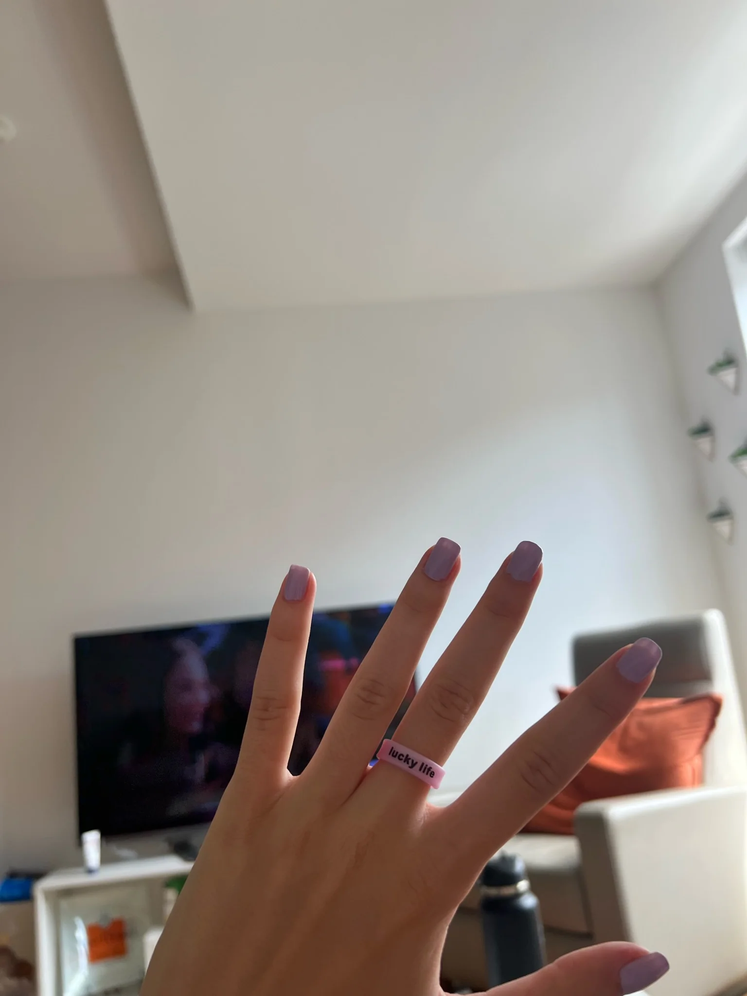 Flip Reversible lucky girl / lucky life ring - Image 29